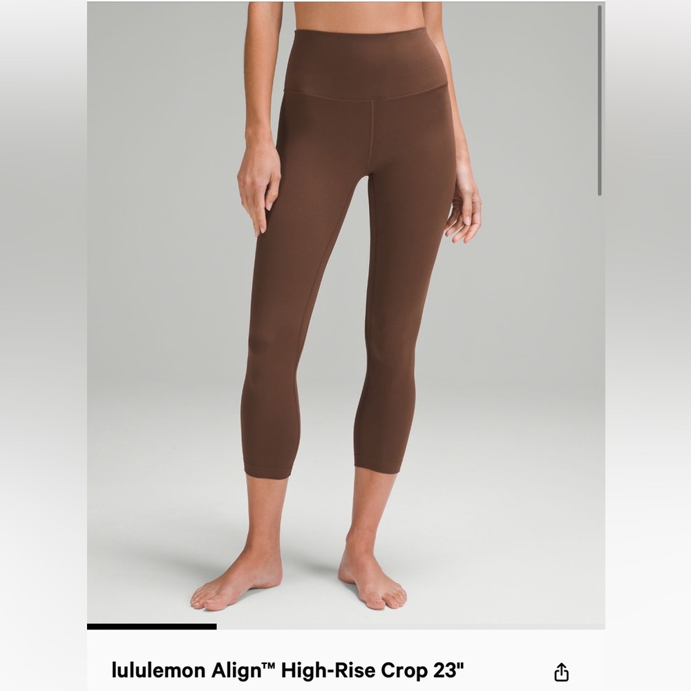 NWT lululemon align 23” in Java
